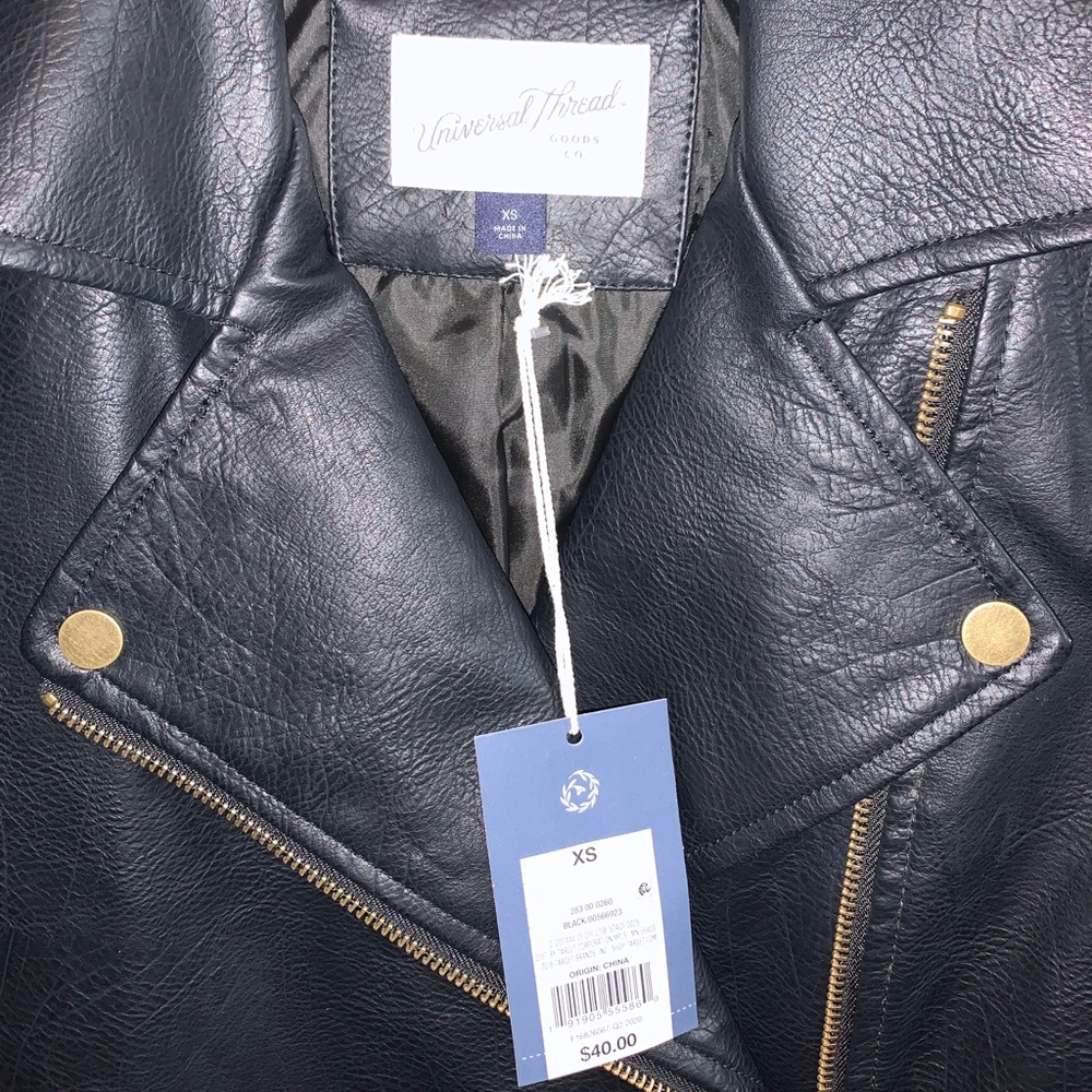 universal thread leather jacket - Picture 3 of 3